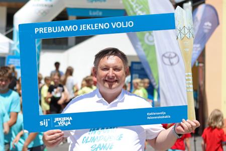 Slovenska bakla na obisku v Lučah